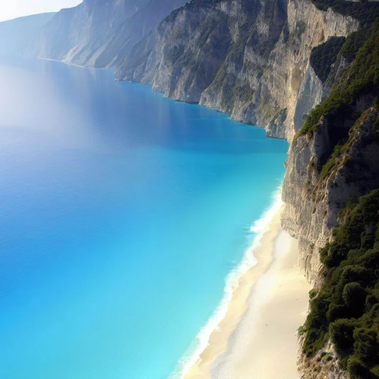 Plaja Egremni: O Destinație Paradisiacă pe Coasta Jonică a Greciei