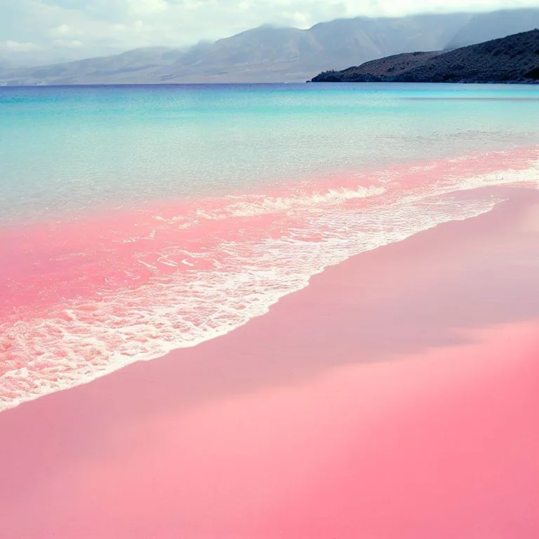 Plaja cu Nisip Roz Cretă: Descoperă Minunea Naturii