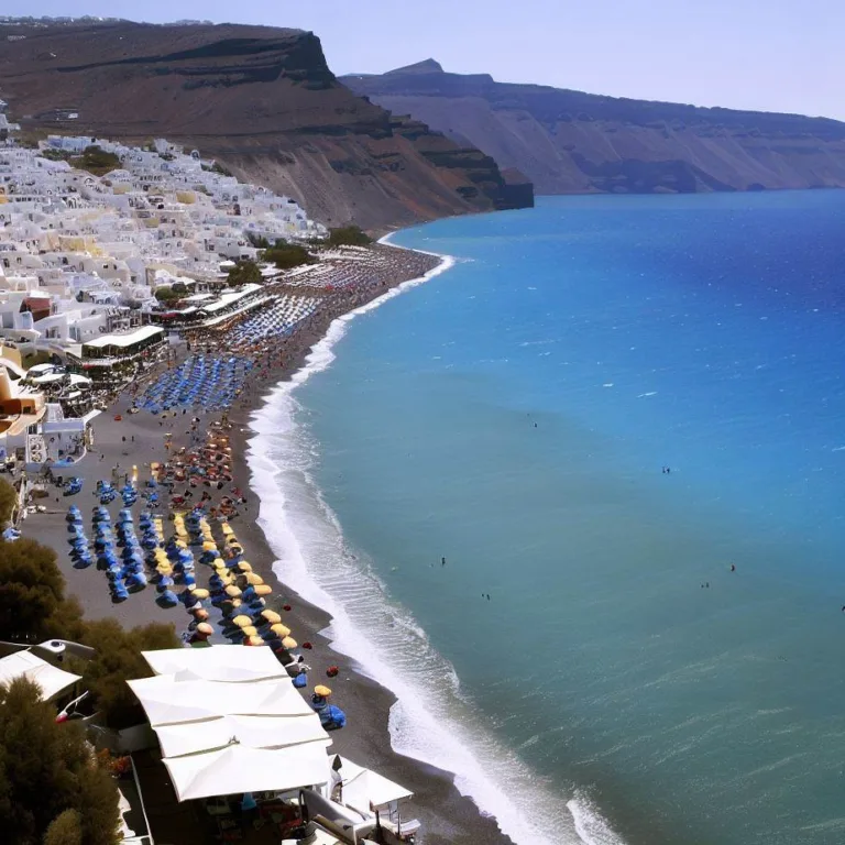Santorini Plaje: Descoperă Paradisul Mediteranean